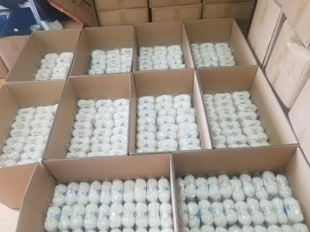 Custom 6-Pack XL Premium Natural Fabric Softener Organic 100% New Zealand Wool Dryer Balls Laundry Balls for Dryer