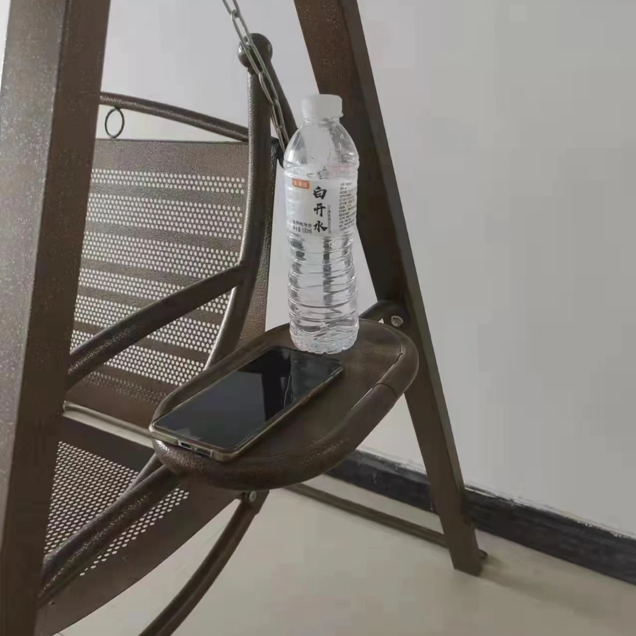 Low Price 3 Person Outdoor porch garden Patio Swing bed hanging Chair with Canopy Shade