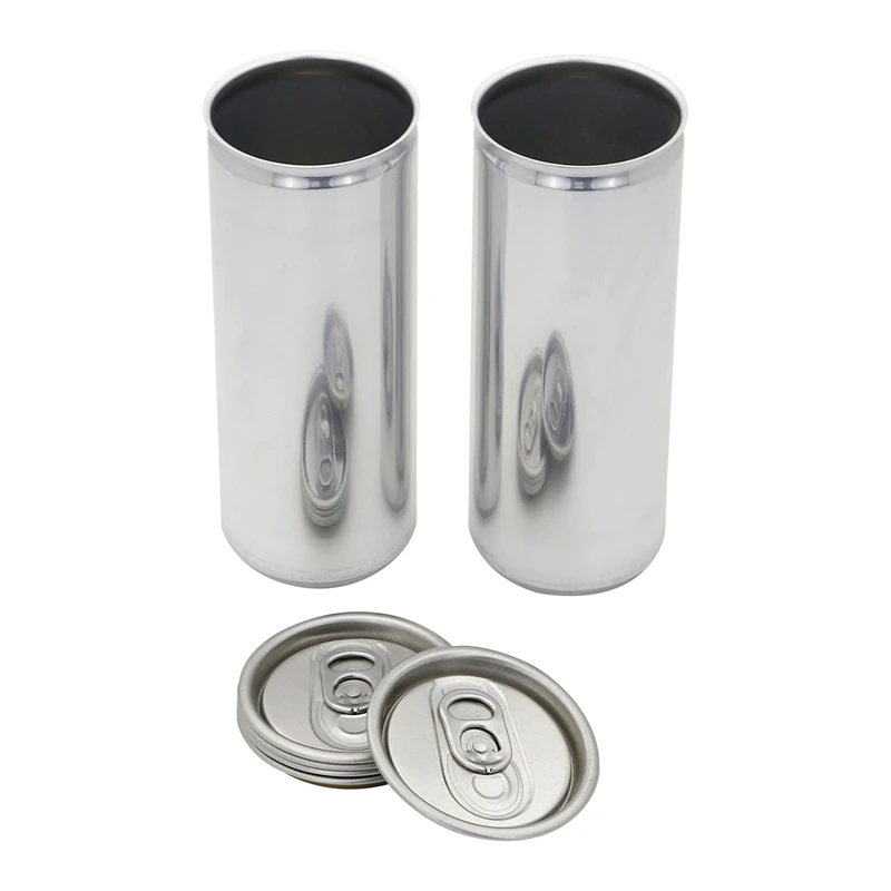 Wholesale Printed Slim 250ml Aluminum Custom Logo Beverage cans