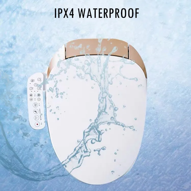 Custom Color Sided Control Panel Intelligent Smart Bidet Seat