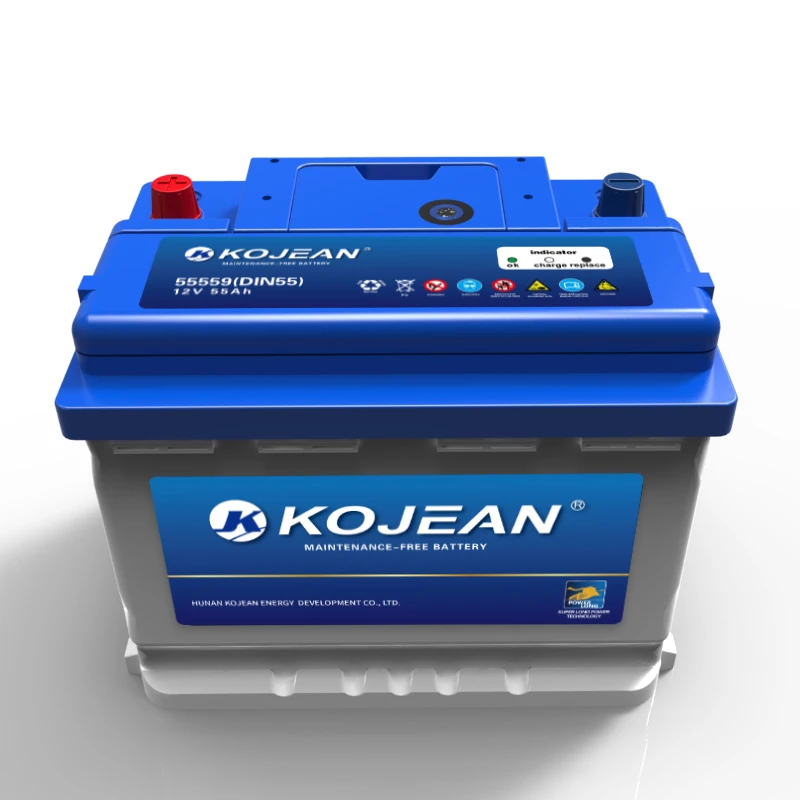 DIN55 Maintenance Free MF 12V 55Ah Car Battery