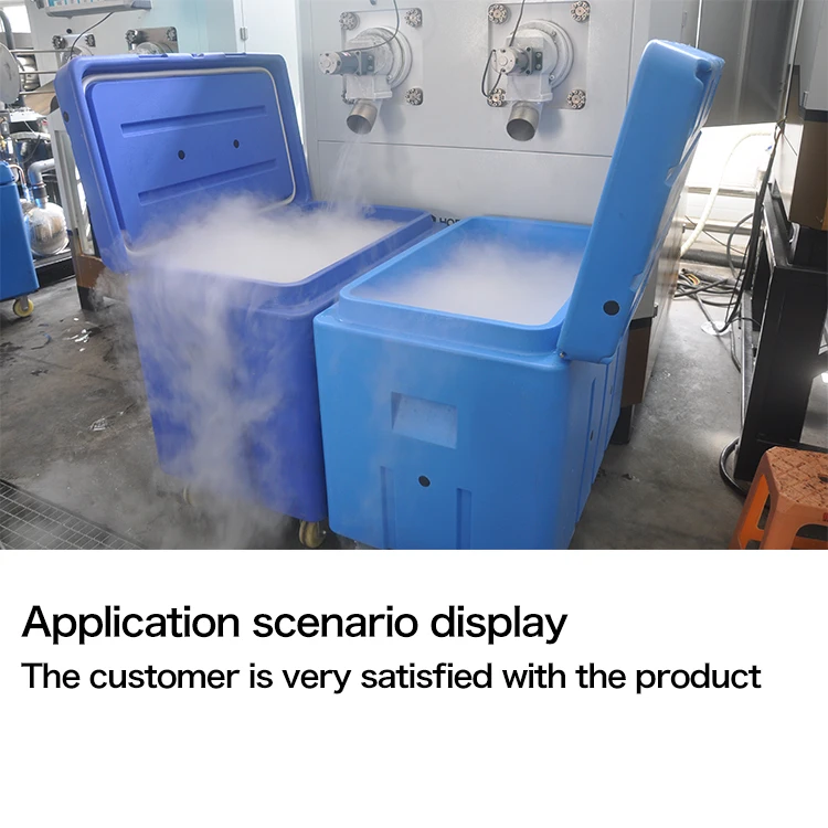 New product ideas 2022 cooler box  insulated  shipping 315l dry ice storage container for transport