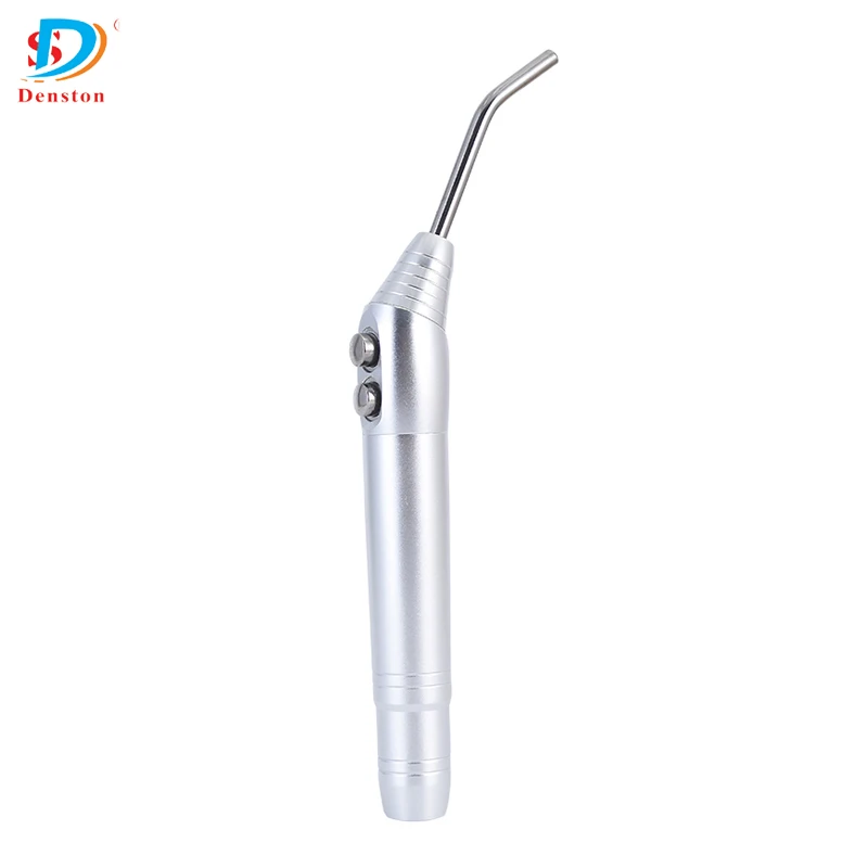 
Dental air water Spray Gun Three Way Straight Syringe 2 Nozzles tips 