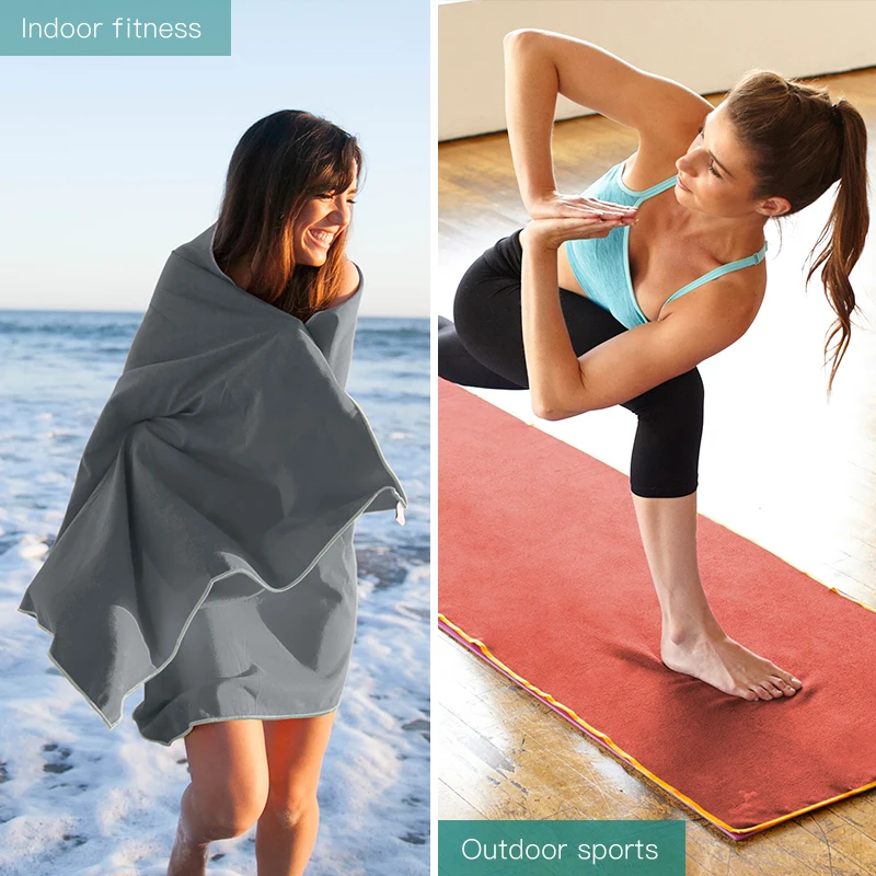 Wholesale eco friendly luxury Summer Large Sublimation Quick Dry custom microfiber beach towels with logo custom print