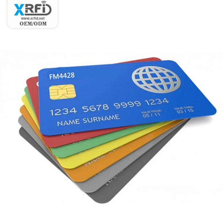 Custom Printing PVC Sle4442/Sle4428/Sle5542/Sle5528 Access Control Smart Contact Card