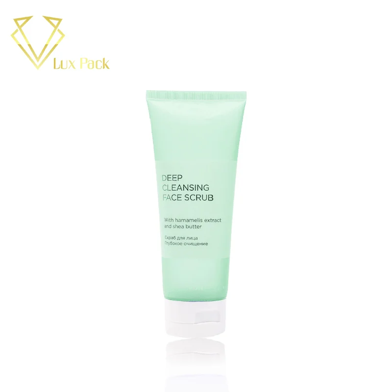 Экологически чистая биоразлагаемая Косметическая туба для лосьона с откидной крышкой