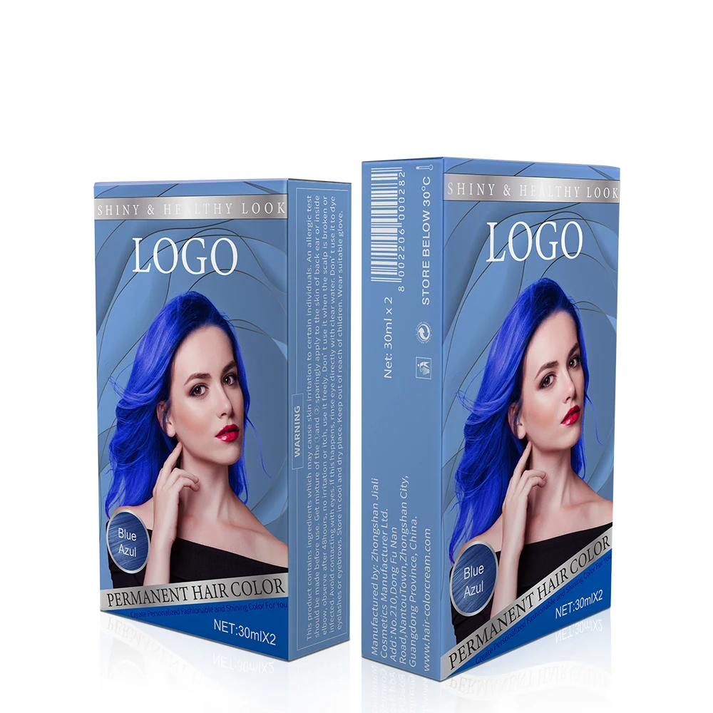 Wholesale Nature Professional Private Label PPD Free And Ammonia Free Permanent Hair Dye Color Cream