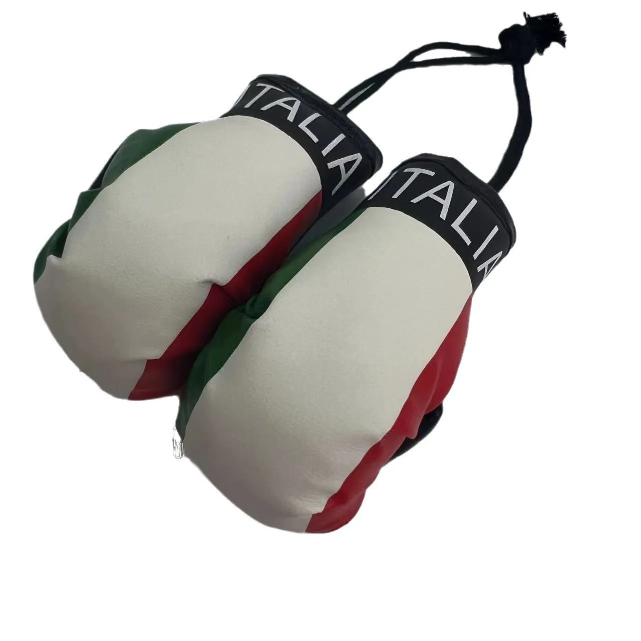 Wholesale 10cm Custom Car Mirror National Italy Flag Mini Boxing Gloves For Hanging Decoration