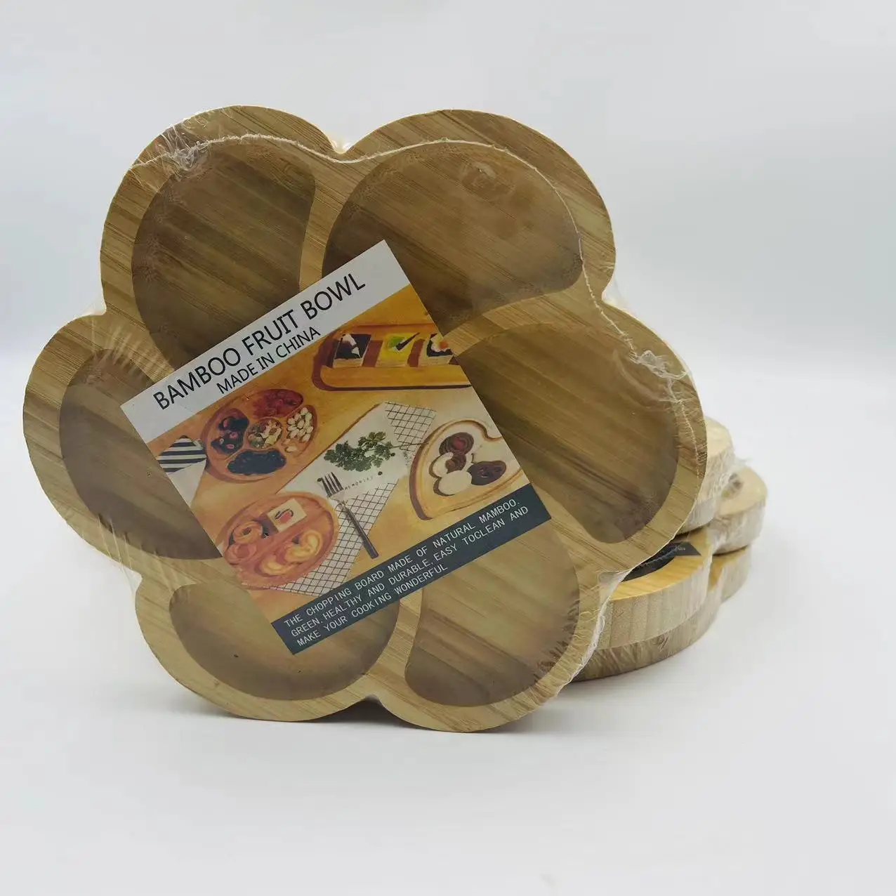 Высококачественный 29 5*29 5*1 5 см бамбуковый десертный сервировочный поднос для еды бамбуковая тарелка