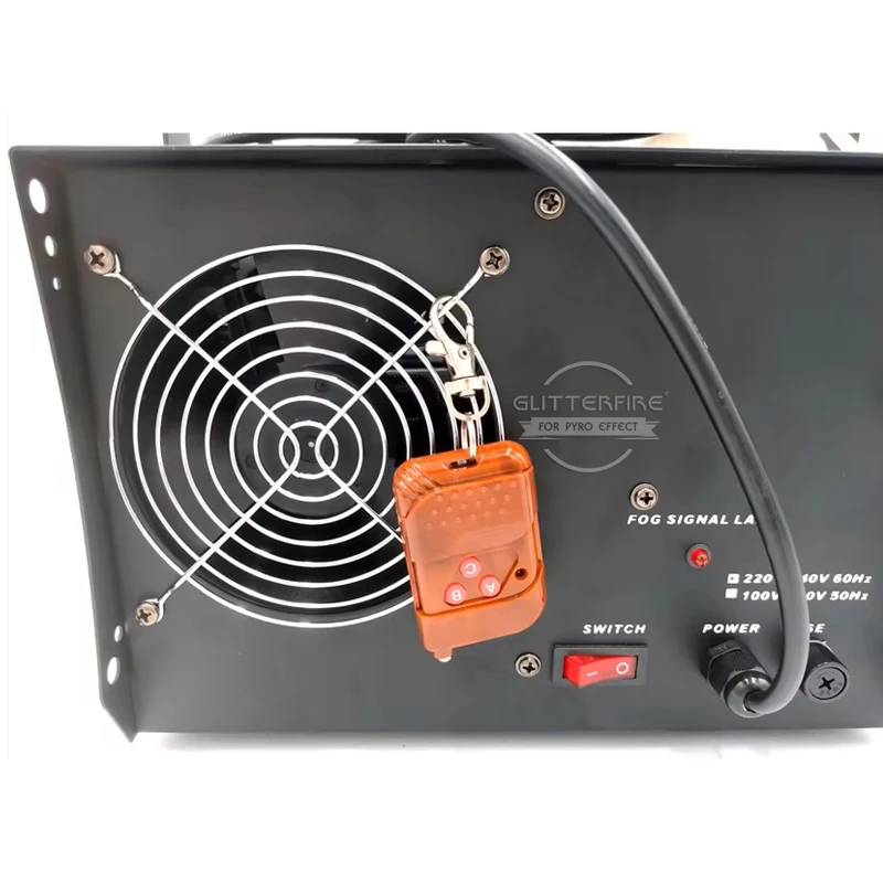 High Quality Water Based Mist Hazer Machine 1500W DMX Wireless Remote 5 Litre Capacity Hazer Smoke Maker Machine Special Effect