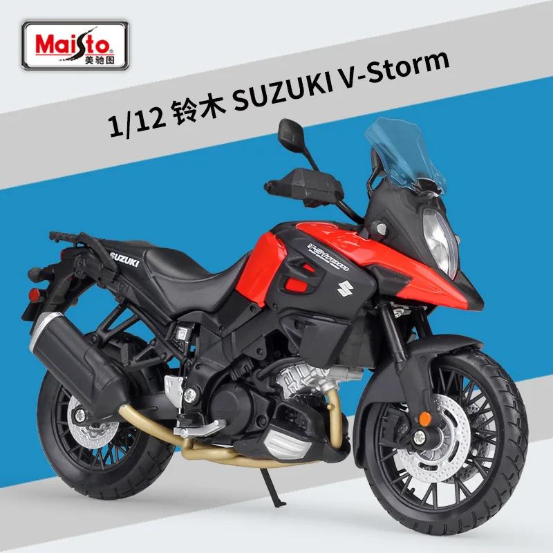Модель 1:12 мотоцикла из сплава Maisto Suzuki V-Storm литая литого металла модель для уличных видов спорта коллекция детских подарков