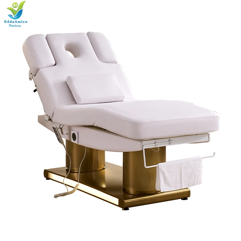 New Spa Bed Massage Table Adjustable Portable Folding Adjustable Height Massage Bed