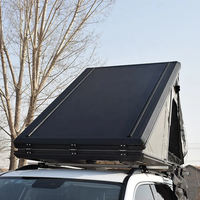 SUV Top Car Roof Tent Hard Shell Automatic Hydraulic Support Camping Tent Travel Sleeping Roof Top Tent