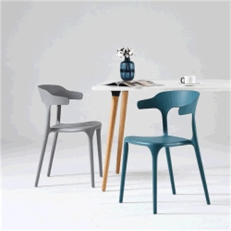 Factory Wholesale High Quality Cheap Top Fashion  Kitchen Dining Plastic Chair For Dining Room