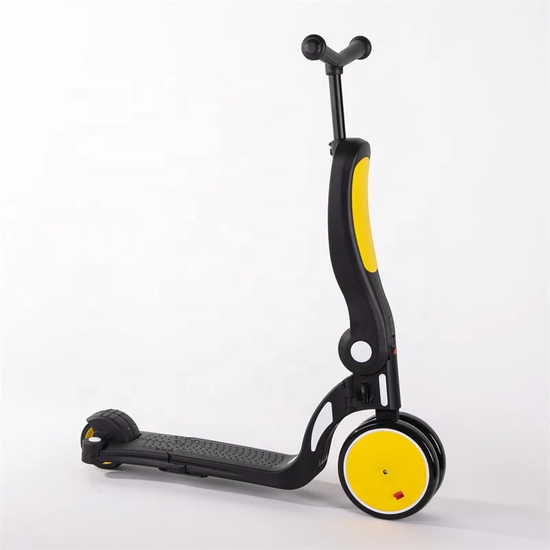 BEBELUX Multi-functional Kids Kick Scooter Made in China Hot Sale 5 in 1 Ride on Toy Car Parent Push Handle Foot Push 1PC/CTN