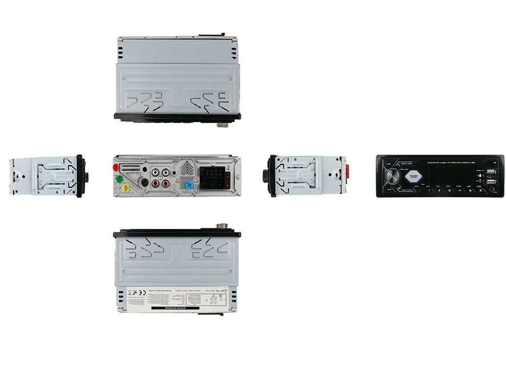 Universal Factory Wholesale High Quality 1 Din Usb Lcd Car Fm Mp3 Music Player