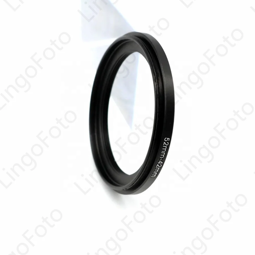 52-42mm Step Down Metal Lens Adapter Filter Ring