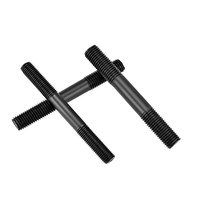 Black High Tensile Astm A193 B7 Stud Bolt M8 M10 M12 M16 Threaded Studs M6-M30