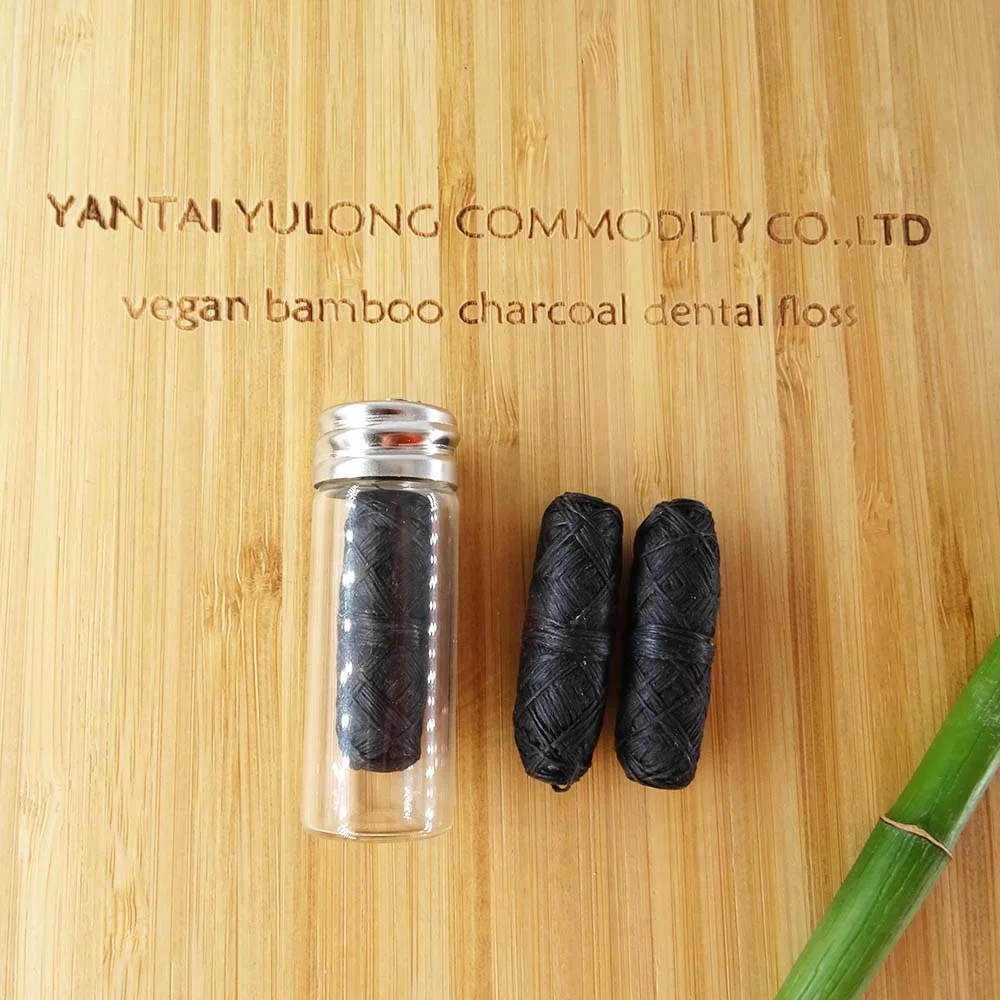 Customized  flavor biodegradable  vegan corn dental floss