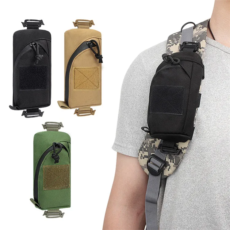 Outdoor EDC MOLLE system tactical accessory bag travel tactical medical survival pouch