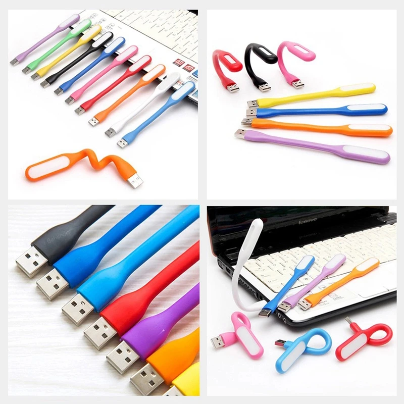 Креативный летний рекламный USB-гаджет гибкий портативный мини-USB СВЕТОДИОДНЫЙ