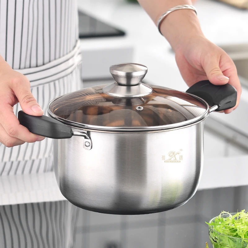 Hot sale professional kitchen stock pot kitchenware set stainless steel soup pot
