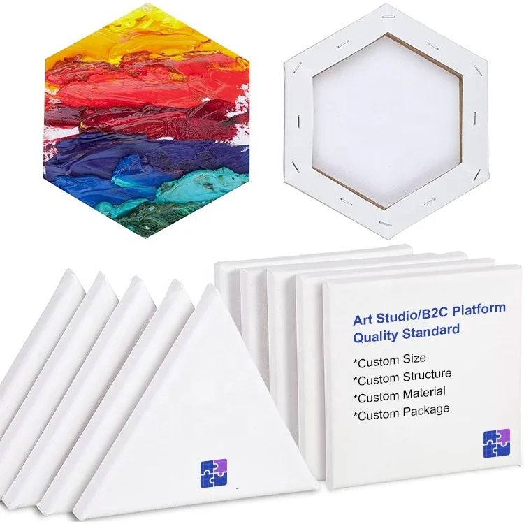 Детские растянутые холсты из чистого хлопка