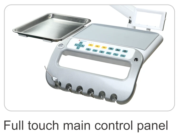One-stop supplier full set dentist chair dental unit with double light source inductive oral lamp