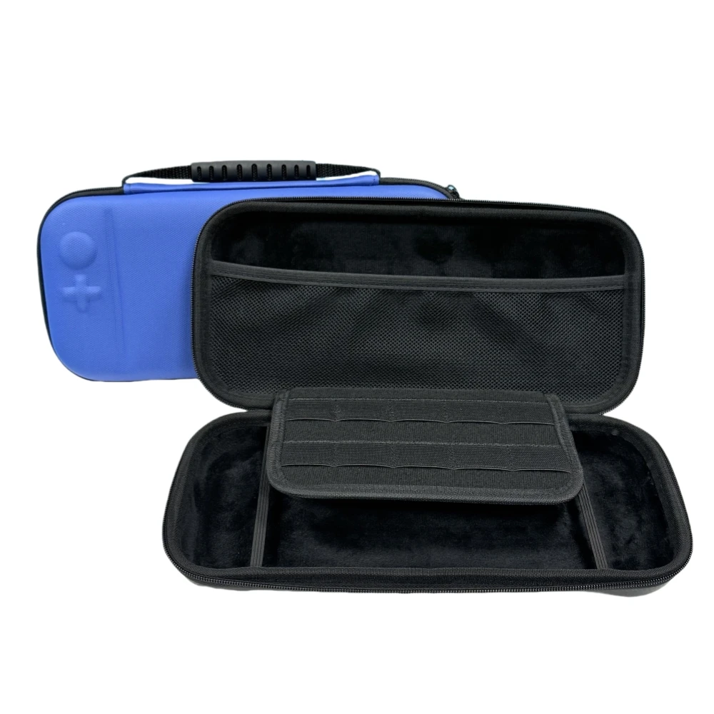 BLY EVA Case for Switch 2 Hard Shell Carry Travel Game Accessories Organizer with Portable Handle Inner Velvet