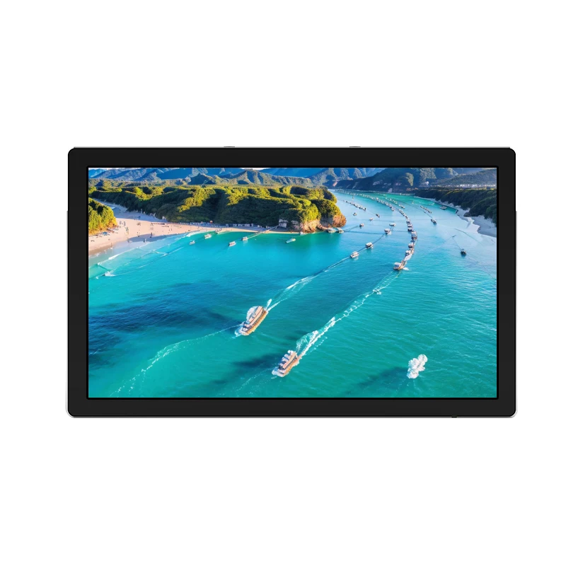 Touch screen 18.5-inch digital signage LCD interactive board 4K display Android touch advertising screen HD monitoring screen