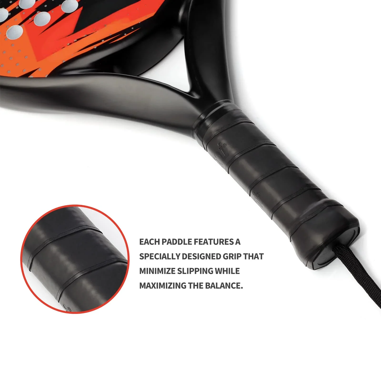 Padel Racquet Paddle High Performance Paddle for Padel Tennis Durable Racquets Professional Grade Paddle