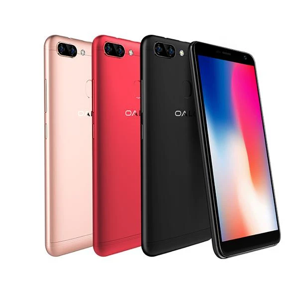 
Hitech factory OALE P1 mobile Phone 5.5inch android 8.1 Octa Core unlocked 4G smart phone 