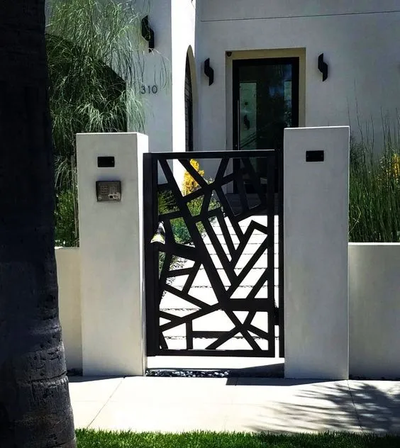 CBMmart Luxury Beautiful Residential High Quality Main Gates Designs High Quality Aluminum Gate