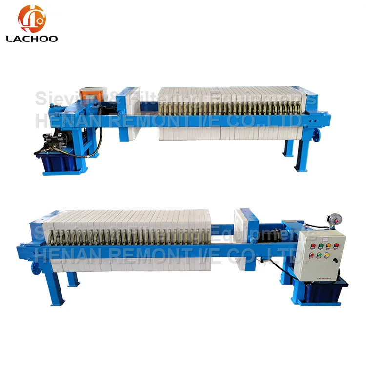 High Quality integrated automatic Filter Press Machine with Automatic Cloth Washing System