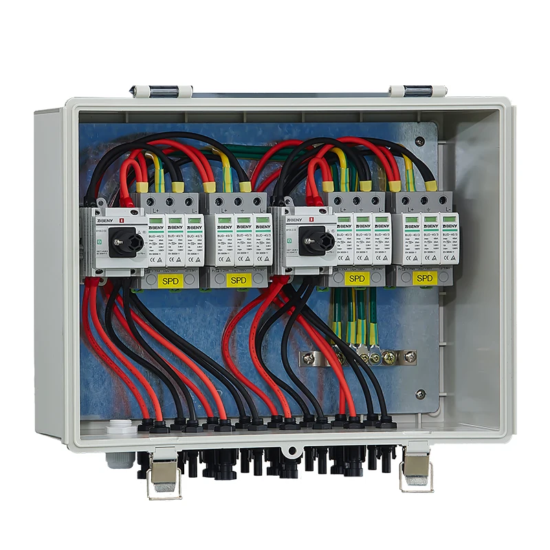 BENY солнечные pv струны dc combiner box 4 струны IP66 горячая Распродажа для Солнечной Pv безопасности