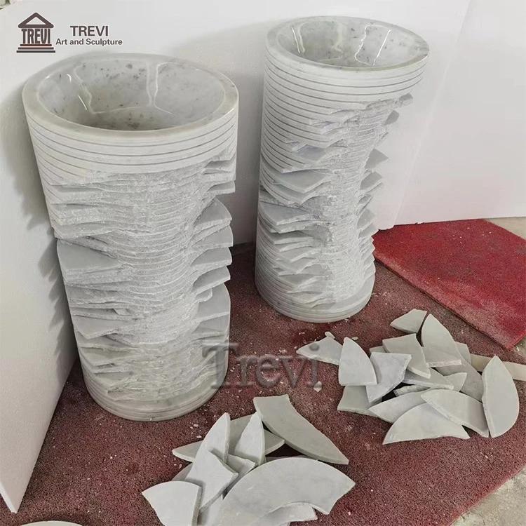 Цветной декоративный гранитный мраморный камень антикварная раковина на подставке для ванной комнаты