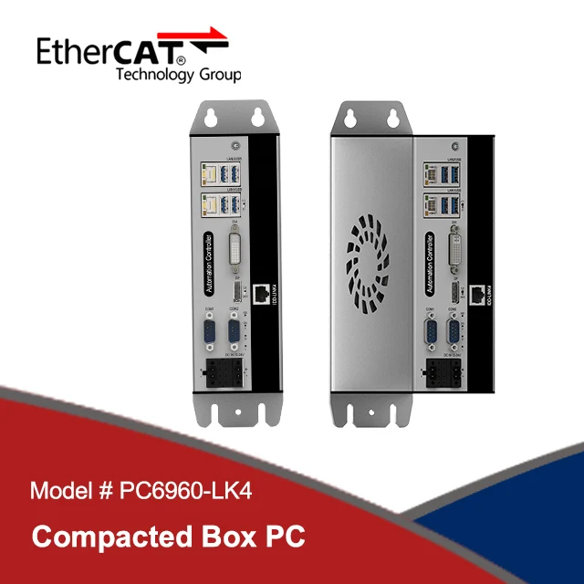 PC6960-POE | Wall mount bracket box pc with codesys or profinet or ethercat