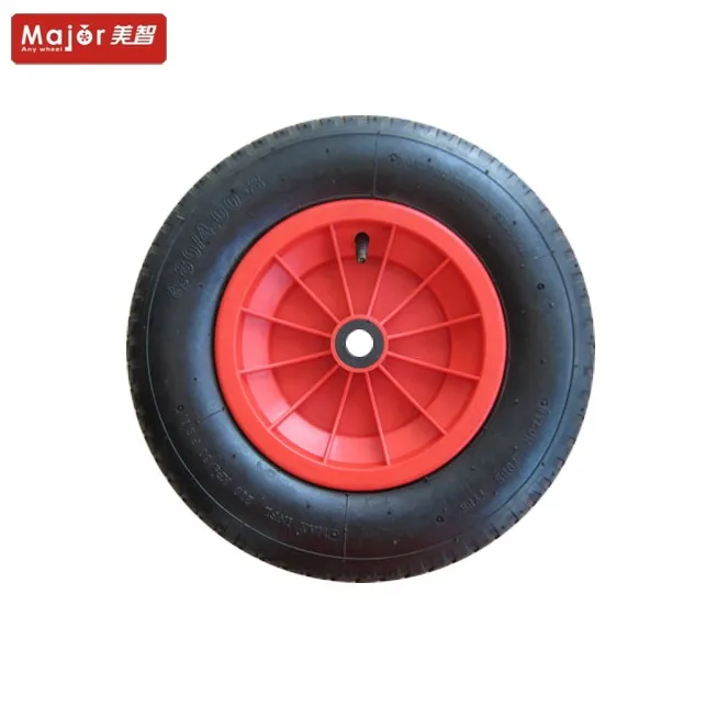 25X4 Inch Motorized Pneumatic Tire Inflator Wheel For Hand Truck Truck
