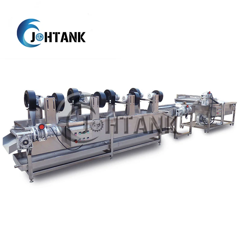 200kg/h Automatic Frozen French Fries Production Line/Potato French Fries Making Machine