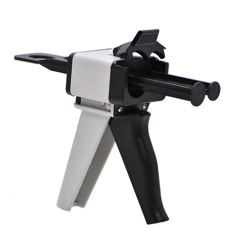 Dental Impression Mixing Dispensing Gun Universal Dispenser Gun 1:1 /1:2 Silicon Rubber Dispenser Gun 10:1 Dentist Tools