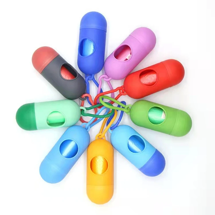 Dog Poop Bag Holder Cleaning Custom Logo Supplies Dog Poop Cat Dispenser Litter Box Free Hands Dogs Poop Bags Dispensers