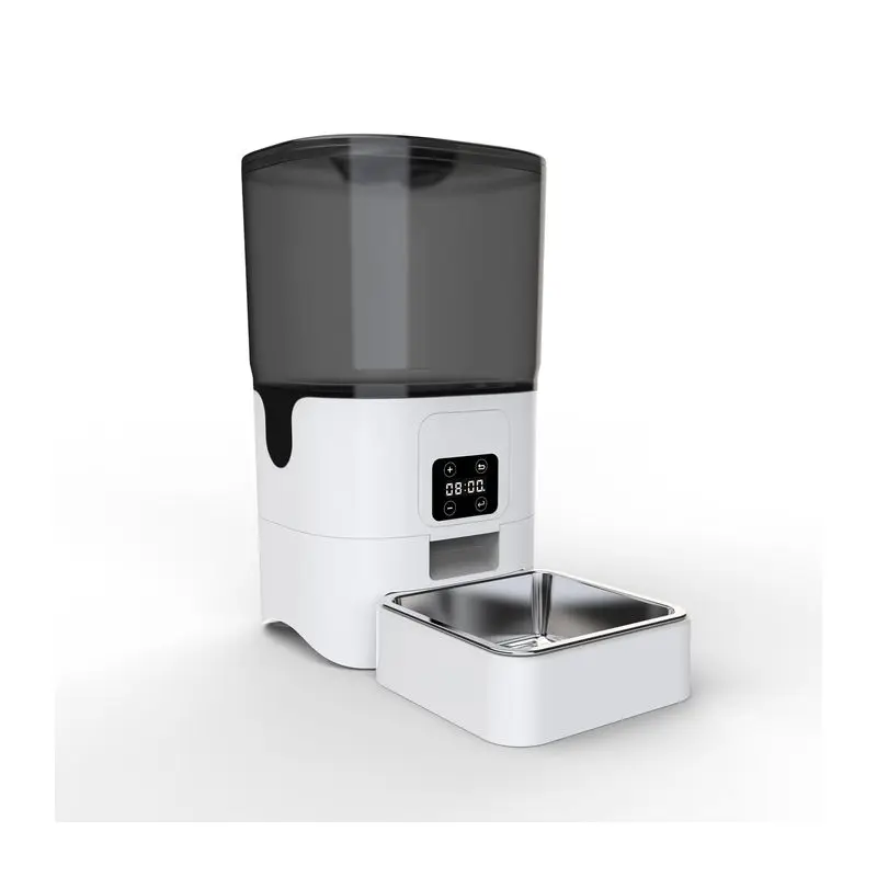 Hot Sale Automatic Cat Dog Pet Food Feeder Button Timed 3L Capacity Quantitative Food Output Smart Pet Feeder