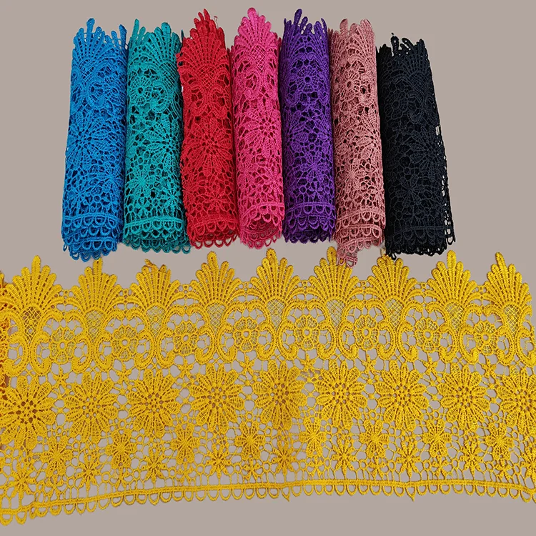 High quality textile fabrics Embroidered lace Mesh fabrics Dresses Lace Home trims