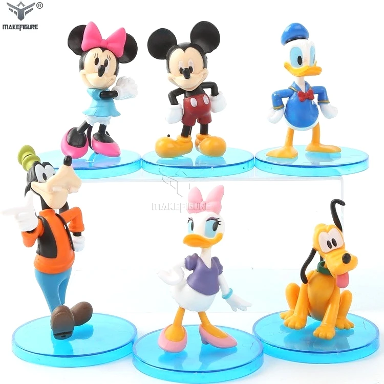 custom making cartoon pvc figure with clear base, make injection pvc cartoon  figurines,  OEM famous cartoon pvc figurine toy