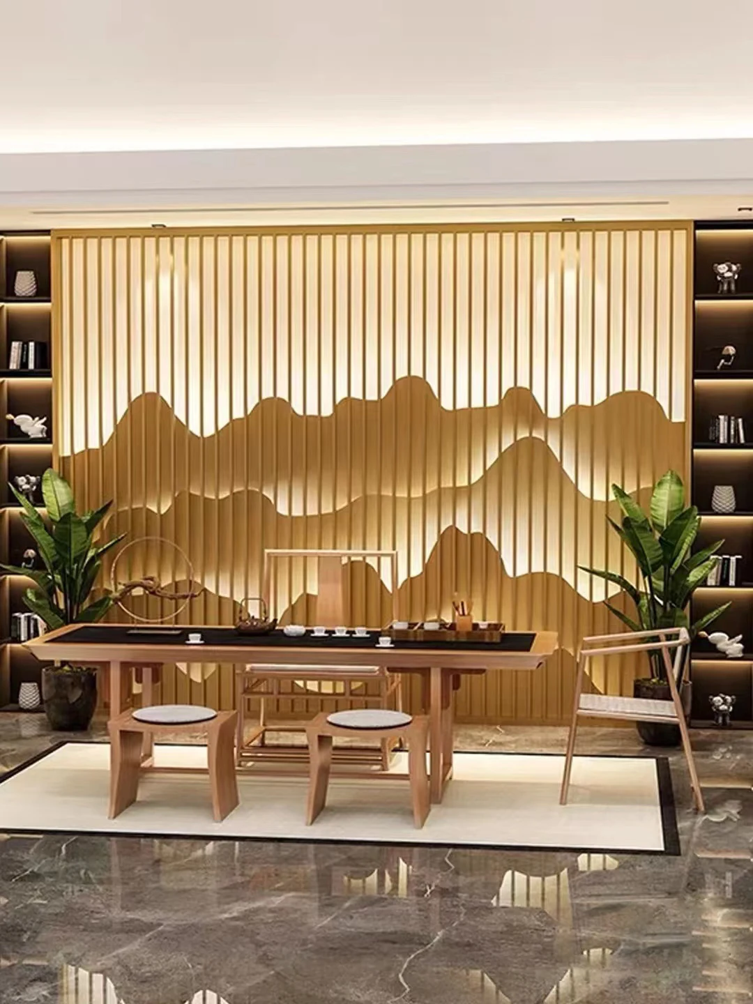 Factory price high quality custom Chinese style screen partition