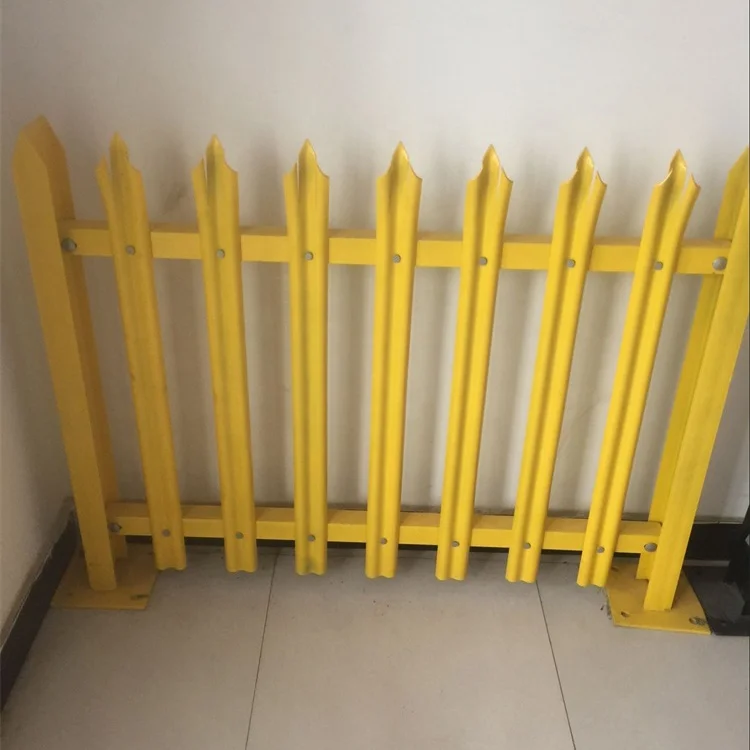 European Style Galvanized And Powder Coated Metal Palisade Fence Panels For Road and Railway