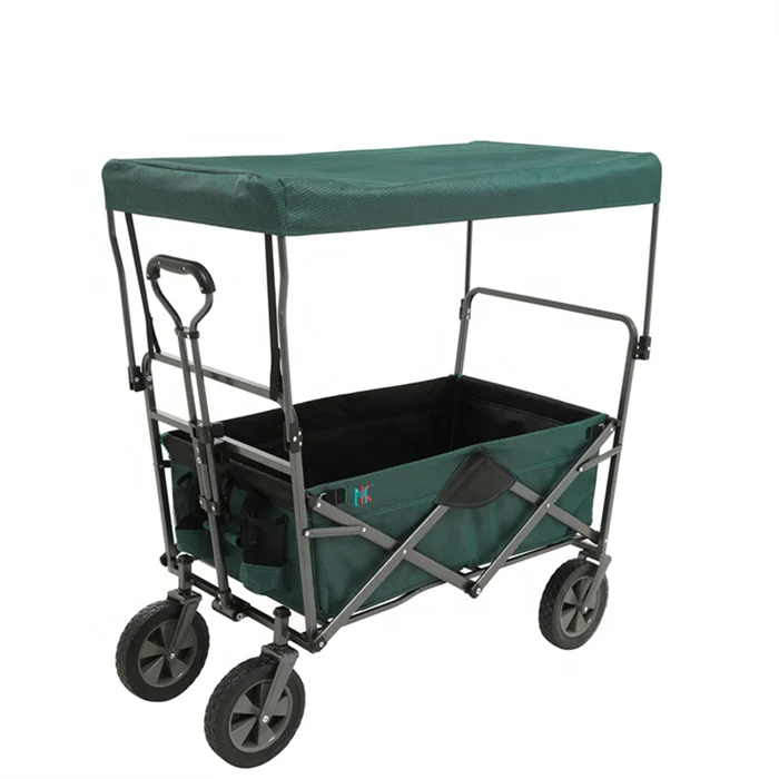 Collapsible Premium Portable Carts Folding Utility Wagon For Camping