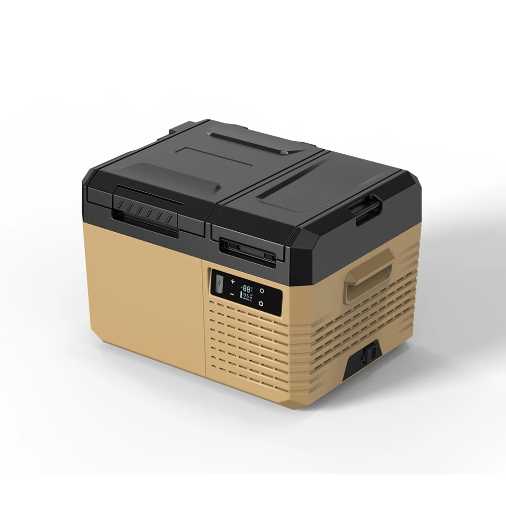 Alpicool KA9 12V Dual Use Car Fridge Mini Refrigerator Car and Home Use Camping Cooler Box Small Freezer Portable Fridge