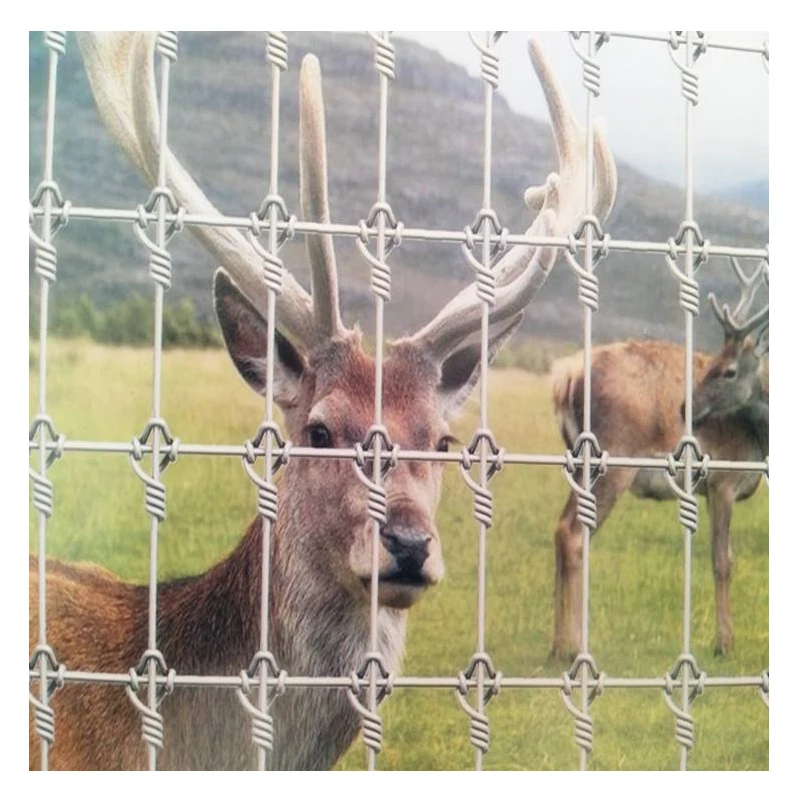 2.4m*50m Galvanized Farm Field Fence Wire Deer Fence, horse wire mesh fence, hog wire fence
