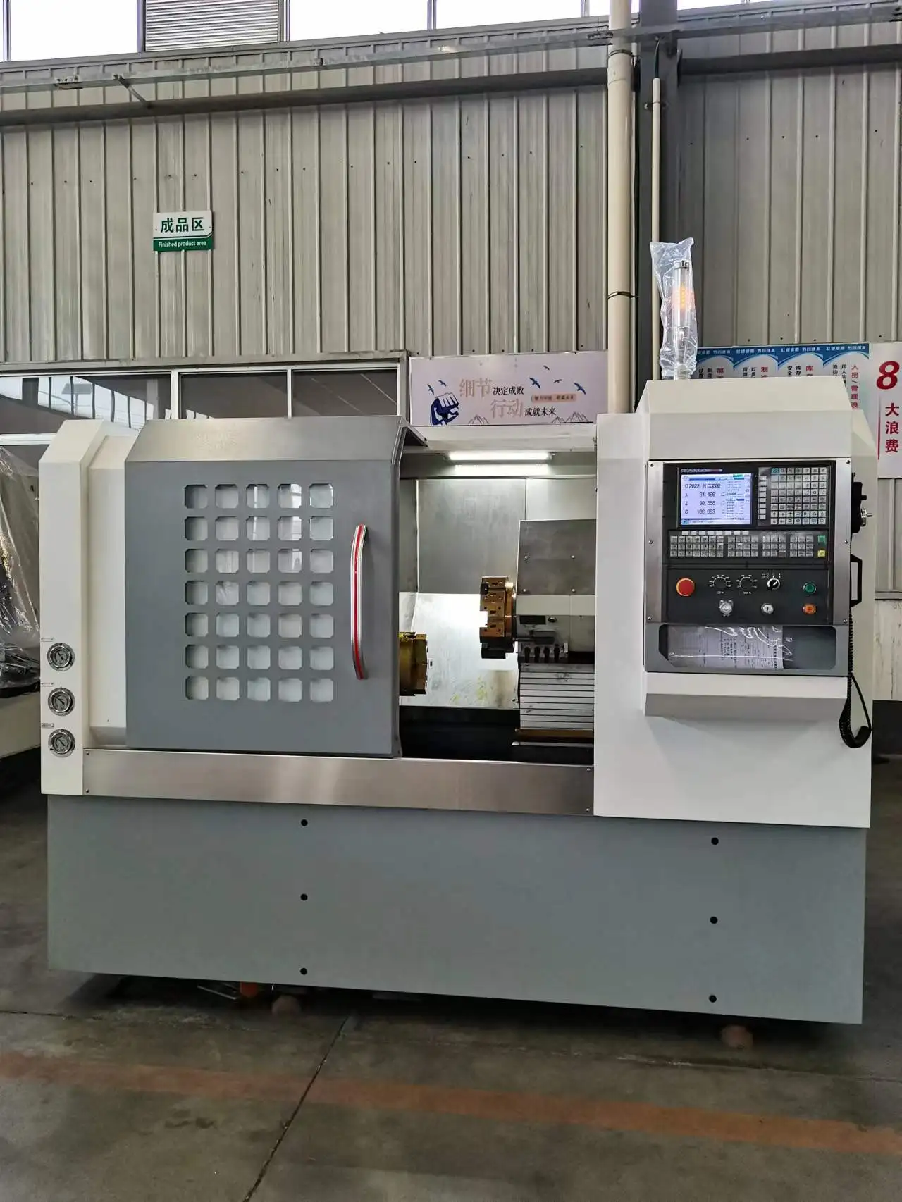 CKM6640 cnc lathe machine slant bed high-precision